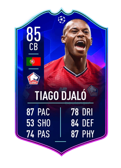 Tiago Djaló UEFA CHAMPIONS LEAGUE TEAM OF THE TOURNAMENT 85 OVR