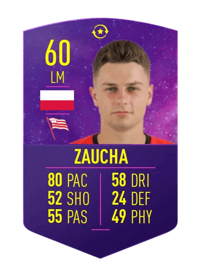 Patryk Zaucha FUTURE STARS SWAP TOKEN 60 OVR
