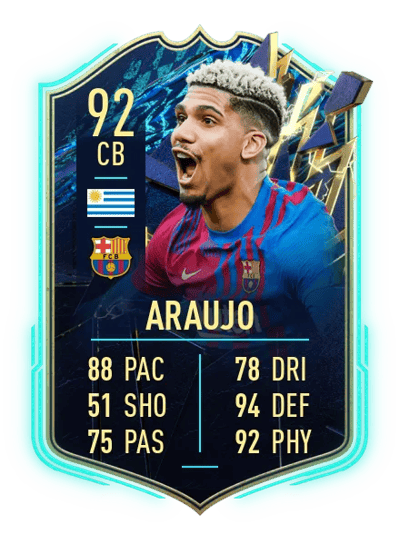 Ronald Araujo Team of the Season 92 OVR
