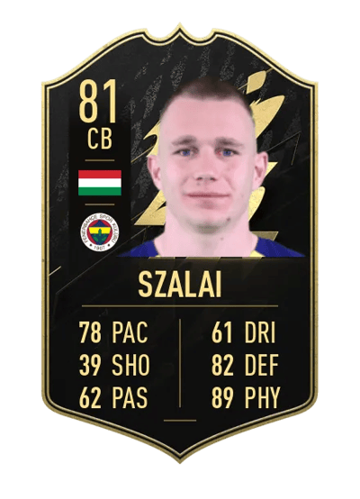 Attila Szalai Team of the Week 81 OVR