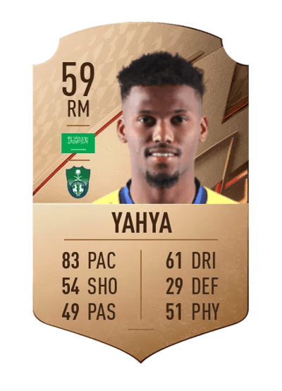 Ayman Yahya Rare 59 OVR