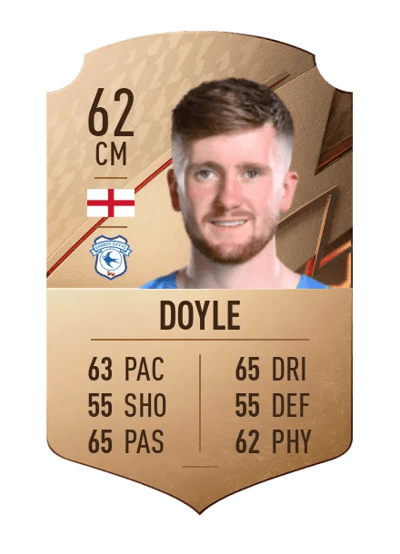 Tommy Doyle Rare 62 OVR