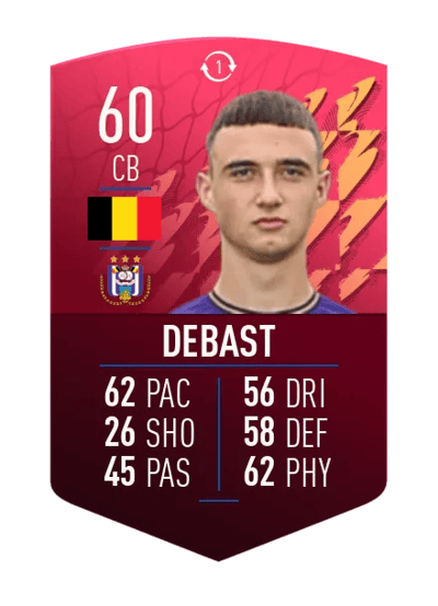 Zeno Debast SUMMER SWAP TOKEN 60 OVR