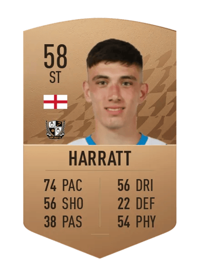 Kian Harratt Common 58 OVR