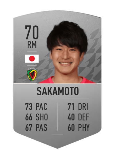 Tatsuhiro Sakamoto Common 70 OVR