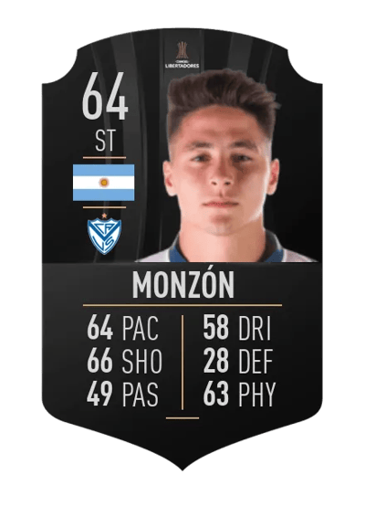 Florián Monzón CONMEBOL LIBERTADORES 64 OVR