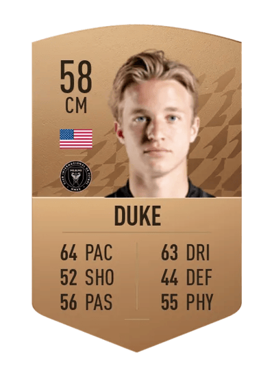 Bryce Duke Common 58 OVR