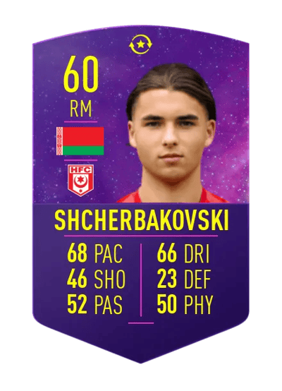 Jan Shcherbakovski FUTURE STARS SWAP TOKEN 60 OVR