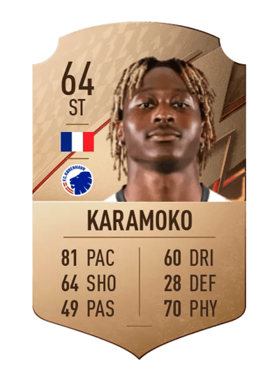 Mamoudou Karamoko Rare 64 OVR
