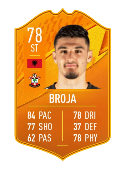 Armando Broja Domestic Man of the Match 78 OVR