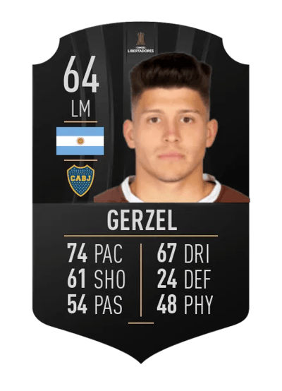 Gastón Gerzel CONMEBOL LIBERTADORES 64 OVR