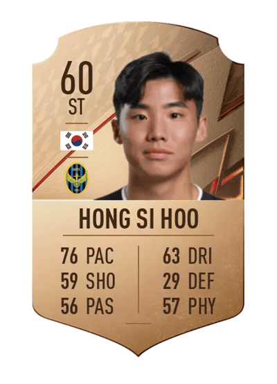 Hong Si Hoo Rare 60 OVR