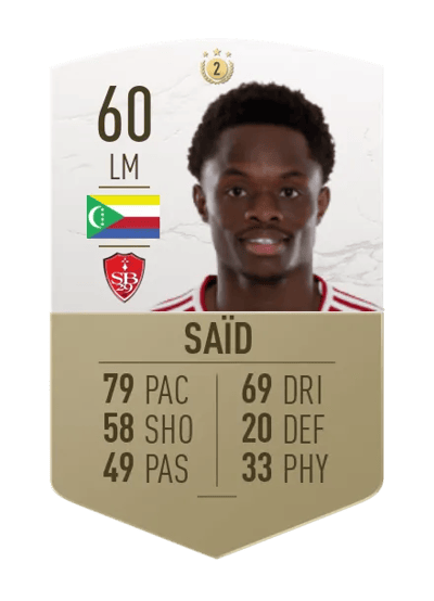 Rafiki Saïd ICON SWAPS 2 60 OVR
