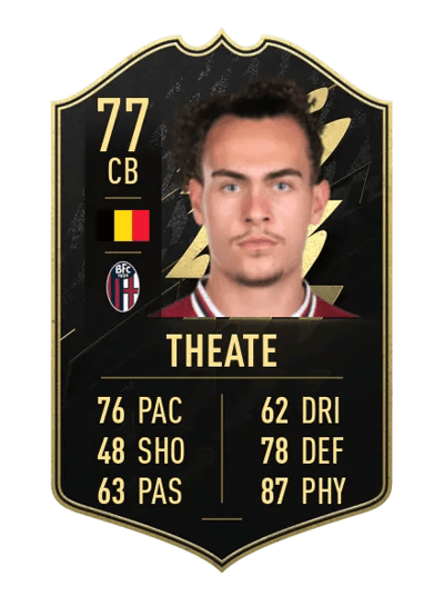 Arthur Theate Team of the Week 77 OVR