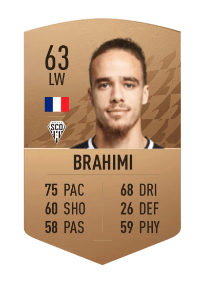 Billal Brahimi Common 63 OVR