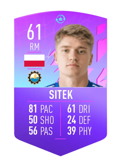 Maksymilian Sitek FUT BIRTHDAY TOKEN 61 OVR
