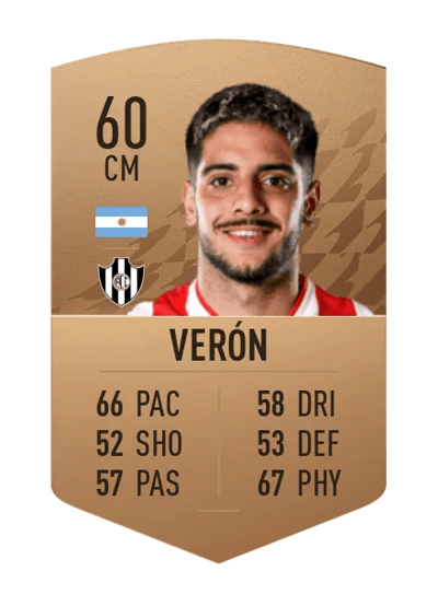 Deian Verón Common 60 OVR