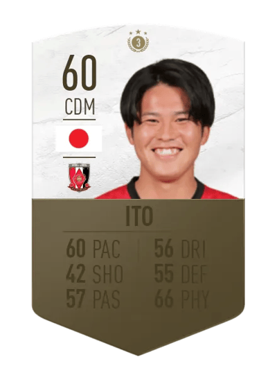 Atsuki Ito ICON SWAPS 3 60 OVR