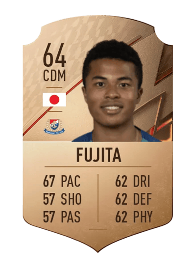 Joel Chima Fujita Rare 64 OVR