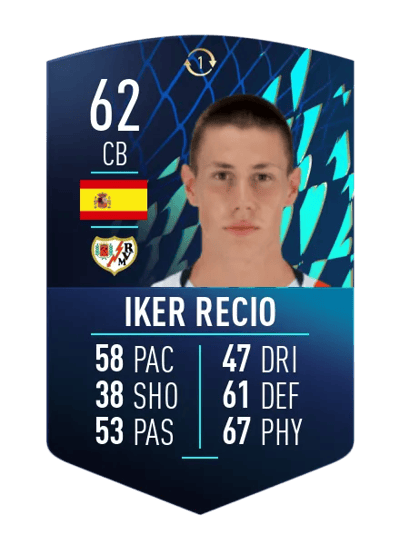 Iker Recio TOTS SWAP TOKEN 62 OVR