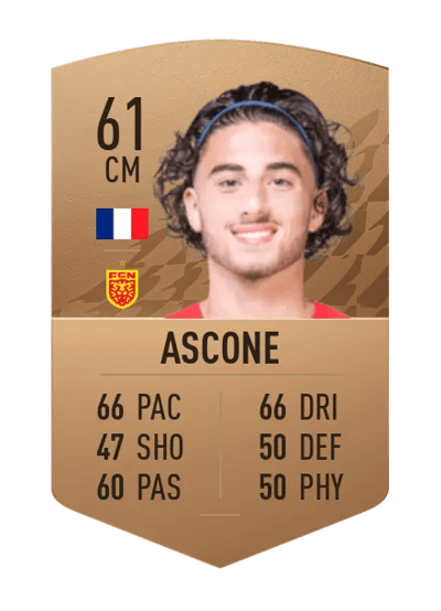 Rocco Ascone Common 61 OVR