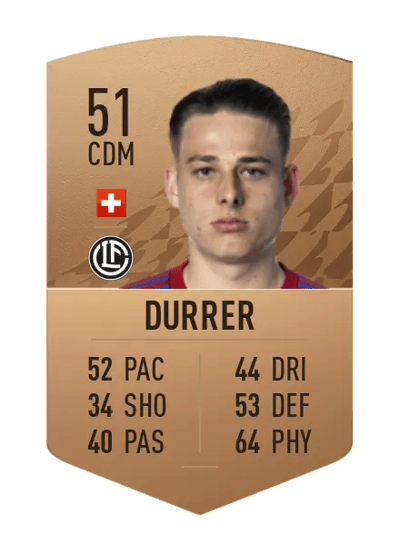Adrian Durrer Common 51 OVR