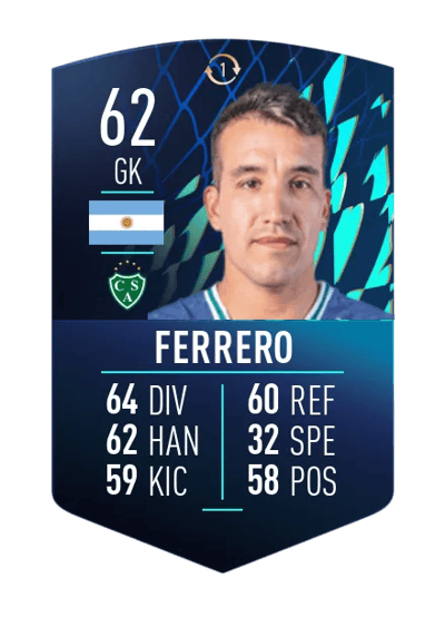 Facundo Ferrero TOTS SWAP TOKEN 62 OVR