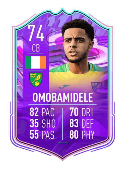 Andrew Omobamidele FUT Birthday 74 OVR