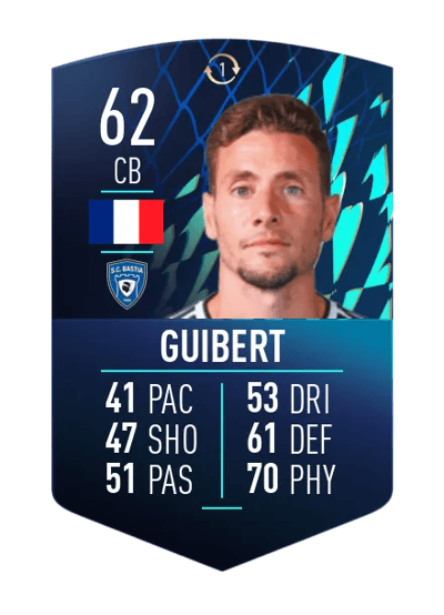 Samuel Guibert TOTS SWAP TOKEN 62 OVR