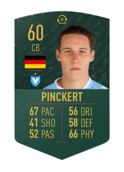 Lukas Pinckert WILDCARD TOKEN 60 OVR