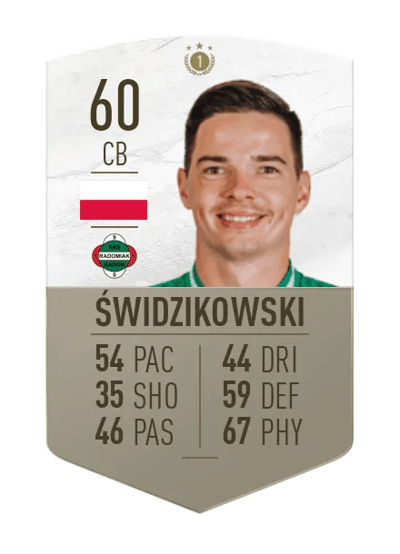 Maciej Świdzikowski ICON SWAPS 1 60 OVR