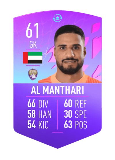 Sultan Al Manthari FUT BIRTHDAY TOKEN 61 OVR