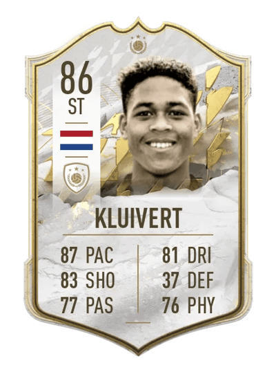 Patrick Kluivert Icon 86 OVR