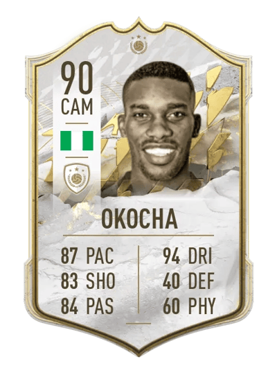 Jay-Jay Okocha Icon 90 OVR