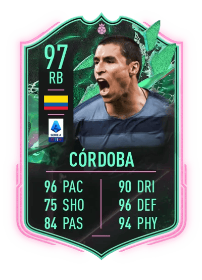 Iván Córdoba FUT Hero SHAPESHIFTERS 97 OVR