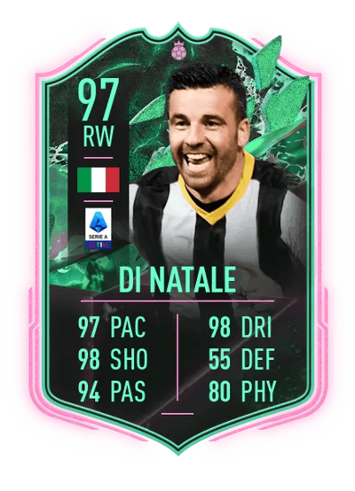 Antonio Di Natale FUT Hero SHAPESHIFTERS 97 OVR