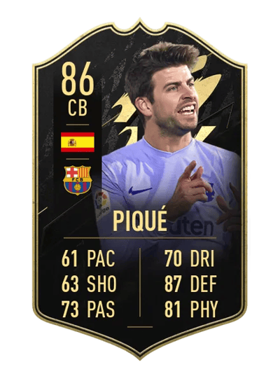 Piqué Team of the Week 86 OVR