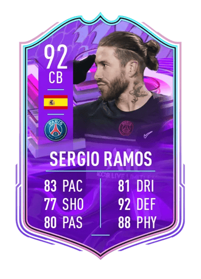 Sergio Ramos FUT Birthday 92 OVR