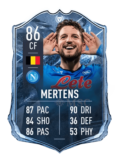 Dries Mertens FUT VERSUS ICE 86 OVR