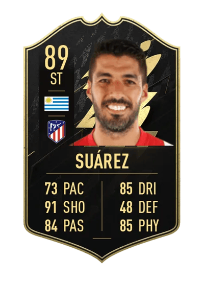 Luis Suárez Team of the Week 89 OVR