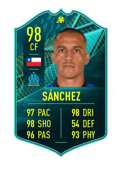 Alexis Sánchez PLAYER MOMENTS 98 OVR