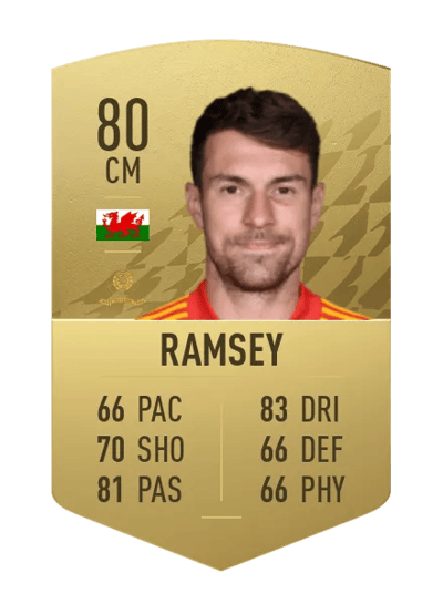 Aaron Ramsey Common 80 OVR