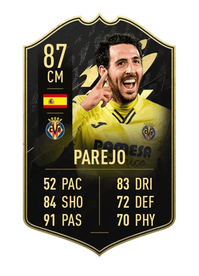 Parejo Team of the Week 87 OVR