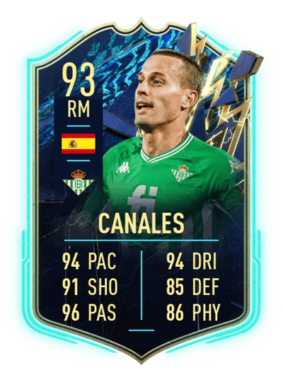 Canales Team of the Season 93 OVR