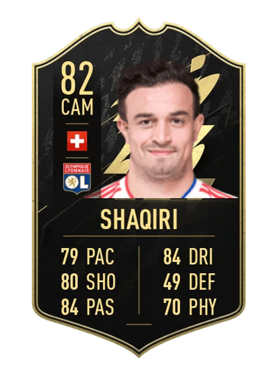 Xherdan Shaqiri Team of the Week 82 OVR