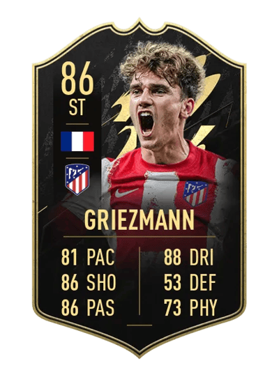 Antoine Griezmann Team of the Week 86 OVR