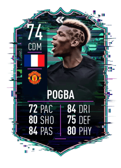 Paul Pogba Flashback Player 74 OVR