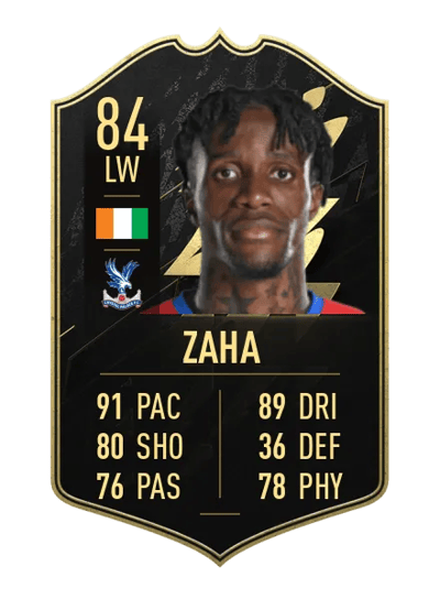 Wilfried Zaha Team of the Week 84 OVR
