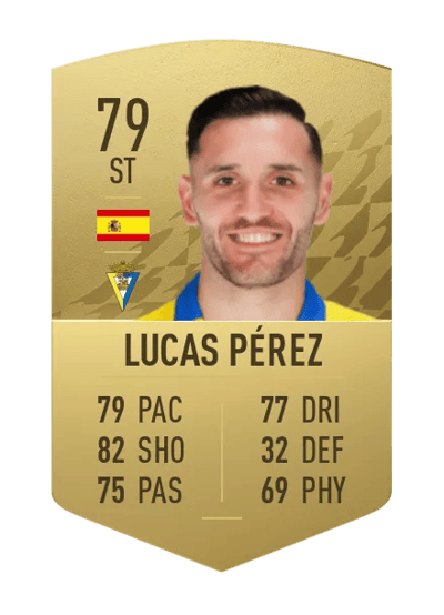 Lucas Pérez Common 79 OVR