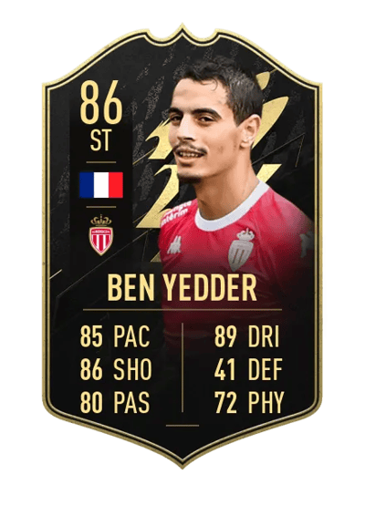 Wissam Ben Yedder Team of the Week 86 OVR